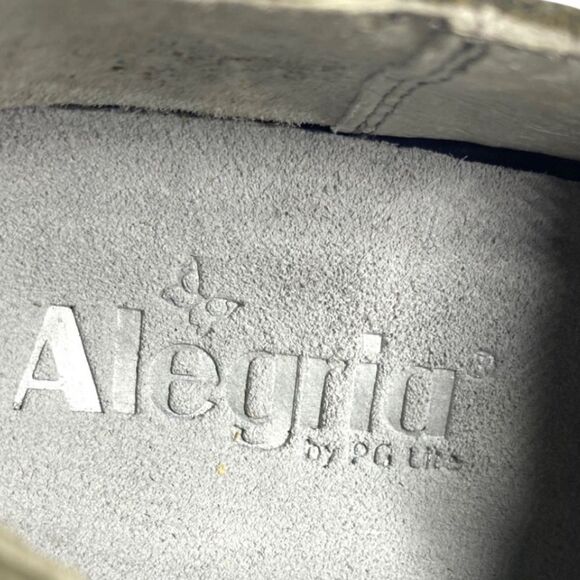 ALEGRIA Women’s Brenna Gray Suede Leather Loafer Size EU 37 US 6.5 New - Picture 10 of 10